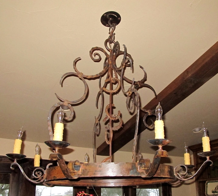 Hand Forged Chandelier